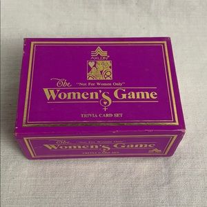 Strange game from 1984 The Women’s game trivia